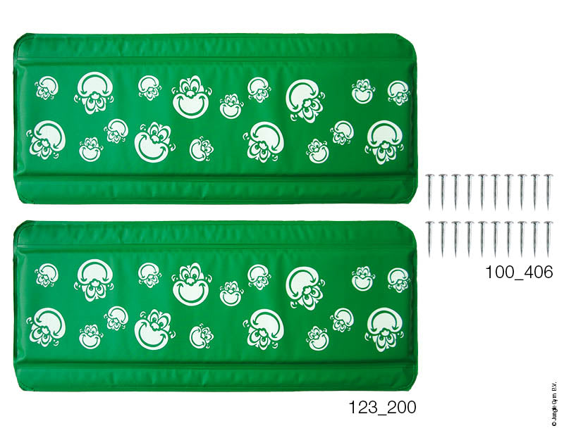 Bumper Pad Green (2x)