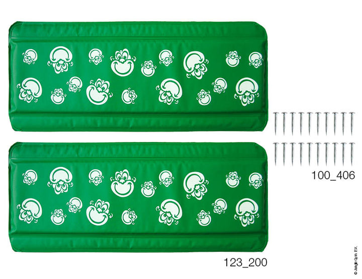 Bumper Pad Green (2x)