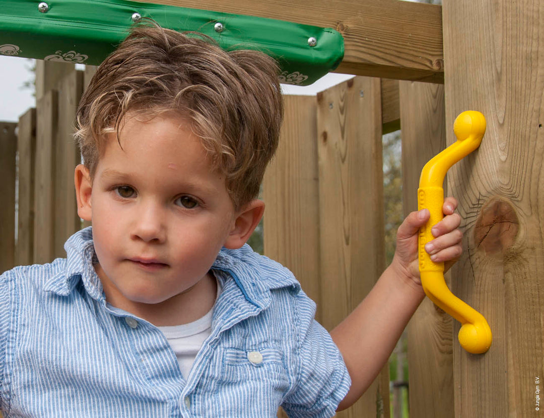 Jungle Club | Wooden climbing frame with slide & clatter bridge