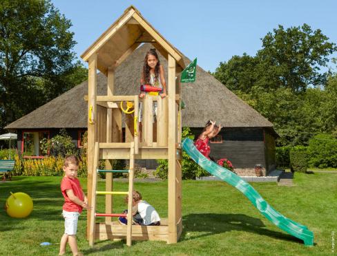 Spielturm Holz Kleiner Garten • Jungle Club