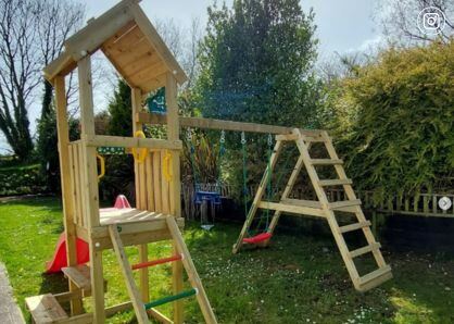 Jungle Gym Aire de Jeux avec table de pique-nique