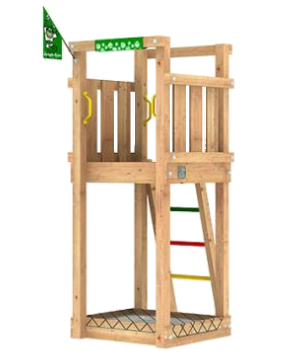 Air de Jeux en Bois - Jungle Tower